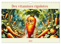 Image de Des vitamines rigolotes (Calendrier mural 2027 DIN A4 vertical), CALVENDO calendrier mensuel