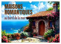 Image de Maisons romantiques au bord de la mer (Calendrier mural 2027 DIN A3 vertical), CALVENDO calendrier mensuel