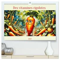 Image de Des vitamines rigolotes (Calendrier mural haut de gamme 2027 DIN A2 vertical), CALVENDO calendrier mensuel