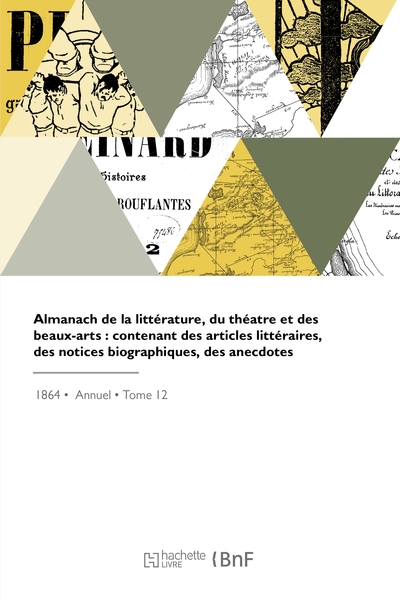 Image de Almanach de la littérature, du théatre et des beaux-arts