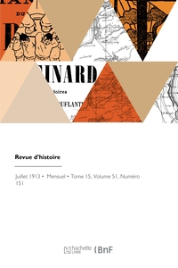 Picture of Revue d'histoire