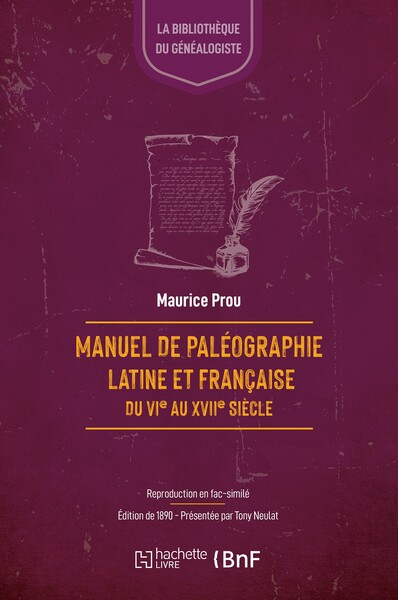 Picture of Manuel de paléographie latine et française du VIe au XVIIe siècle