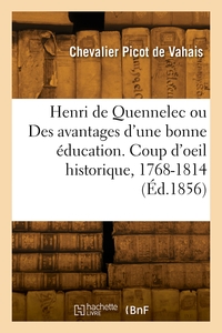Picture of Henri de Quennelec. Coup d'oeil historique, 1768-1814