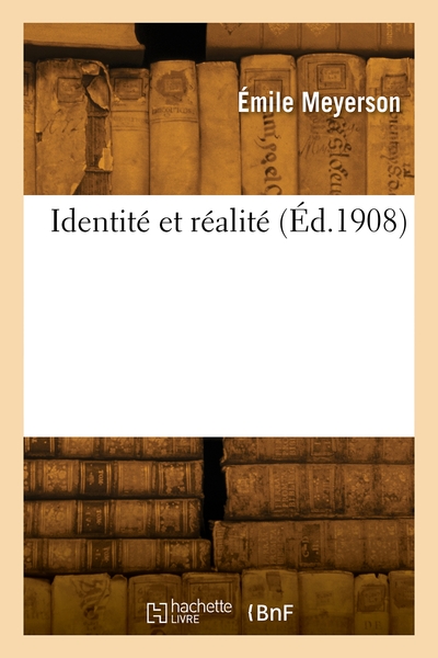 Picture of Identité et réalité