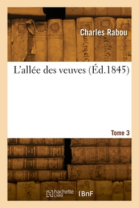 Picture of L'allée des veuves. Tome 3