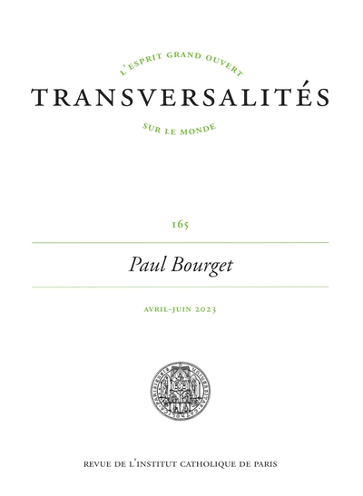 Picture of TRANSVERSALITES n° 167