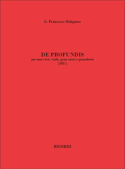 Picture of DE PROFUNDIS