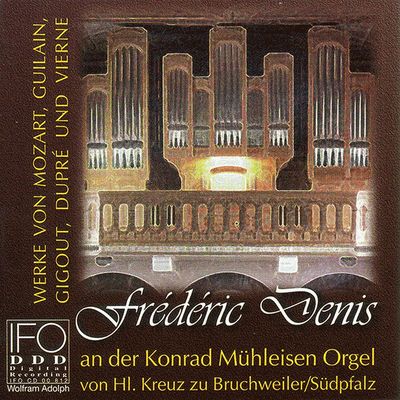 Picture of FREDERIC DENIS A L'ORGUE KONRAD MULHEISEN DE BRUCHWEILER