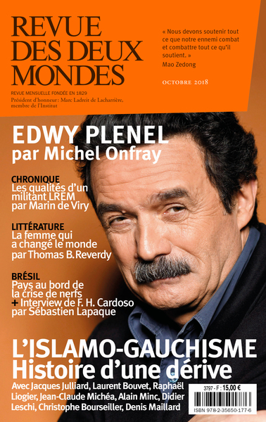 Picture of REVUE DES DEUX MONDES OCTOBRE 2018 - L'ISLAMO-GAUHISME