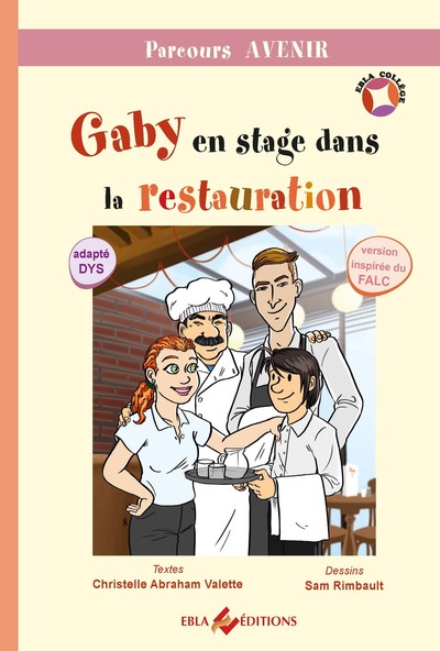 Image de Gaby en stage dans la restauration