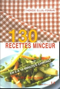 Image de 130 nouvelles recettes minceur - En 5 a 10 minutes chrono