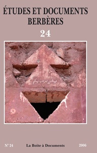 Picture of Études et documents berbères n°24 - 2006