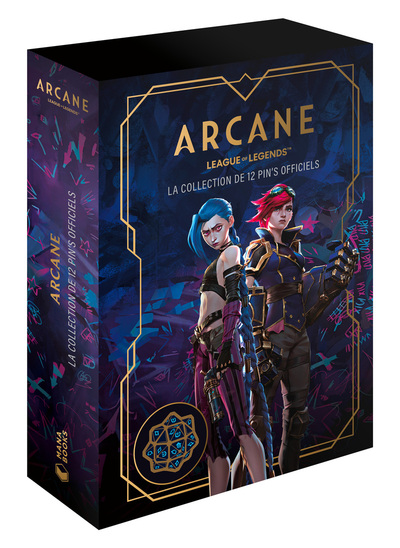 Image de Arcane - La collection de 12 pin's officiels