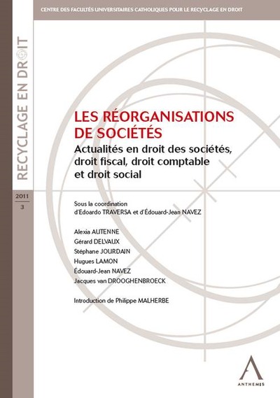 Image de LES RÉORGANISATIONS DE SOCIÉTÉS