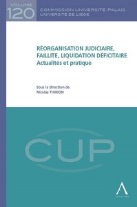 Image de RÉORGANISATION JUDICIAIRE, FAILLITE, LIQUIDATION DÉFICITAIRE - ACTUALITÉS ET PRA