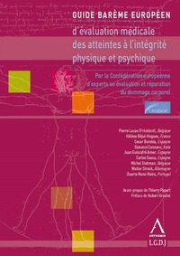 Picture of Guide barème européen d'évaluation médicale des atteintes à l'intégrité physique et psychique