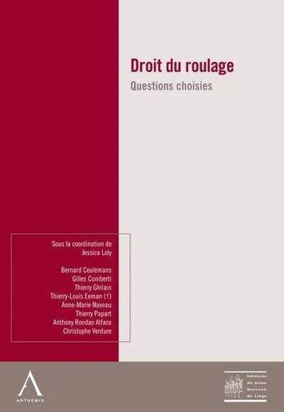 Picture of DROIT DU ROULAGE : QUESTIONS CHOISIES