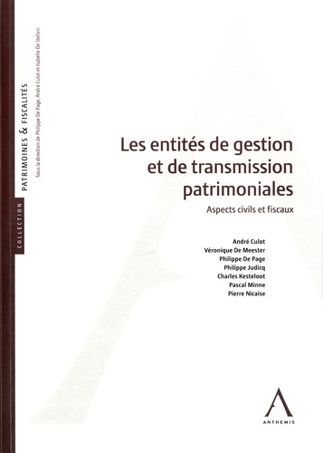 Image de les entités de gestion et de transmission patrimoniales. aspects civils et fisca