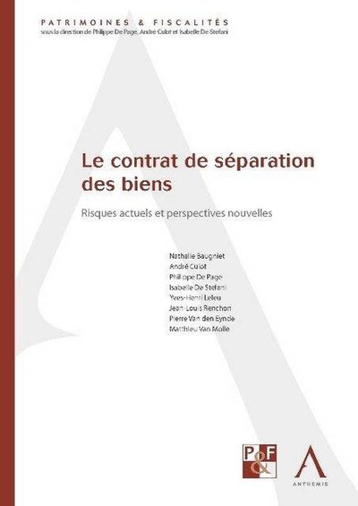 Image de LE CONTRAT DE SÉPARATION DES BIENS