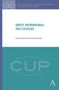 Image de DROIT PATRIMONIAL DES COUPLES