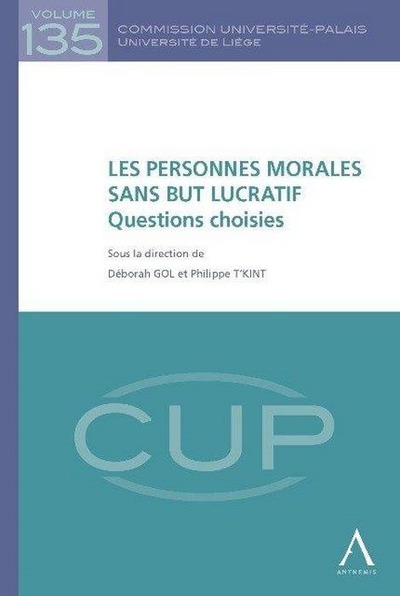 Image de LES PERSONNES MORALES SANS BUT LUCRATIF : QUESTIONS CHOISIES