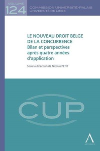 Image de LE NOUVEAU DROIT BELGE DE LA CONCURRENCE