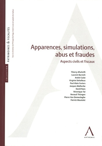 Picture of apparences, simulation, abus et fraude