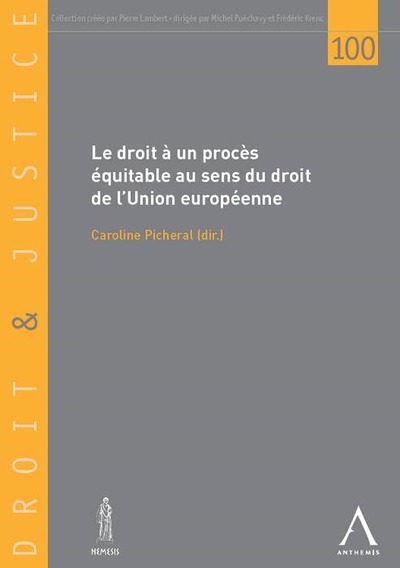 Picture of le droit à un procès équitable au sens du droit de l'union européenne