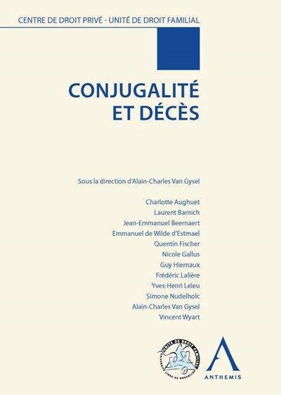 Image de CONJUGALITÉ ET DÉCÈS