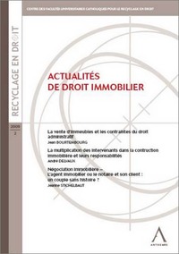 Image de actualités de droit immobilier