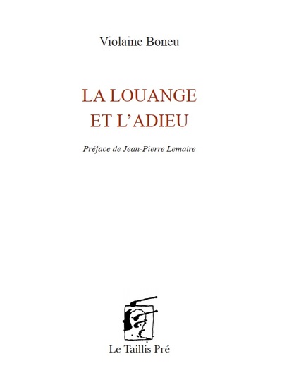 Picture of La louange et l'adieu