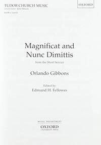 Picture of MAGNIFICAT AND NUNC DIMITTIS (FROM SHORT SERVICE) CHANT