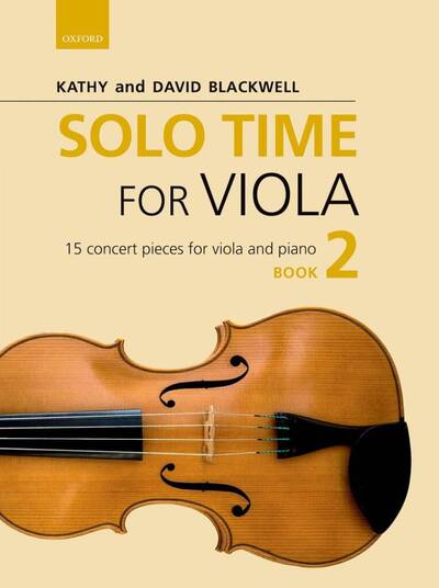 Picture of KATHY & DAVID BLACKWELL : SOLO TIME FOR VIOLA BOOK 2