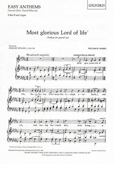 Picture of MOST GLORIOUS LORD OF LIFE CHANT