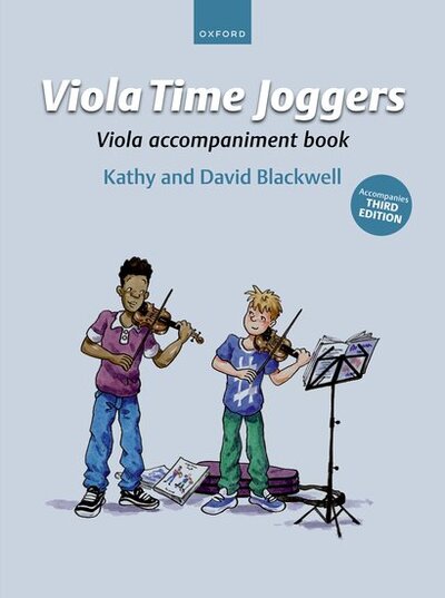 Image de VIOLA TIME JOGGERS VIOLA ACCOMPANIMENT BOOK - ACCOMPAGNEMENT A L'ALTO
