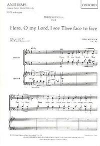 Picture of HERE, O MY LORD, I SEE THEE FACE TO FACE CHANT