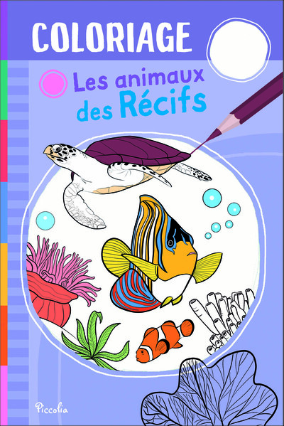 Picture of Les animaux des récifs - Coloriage