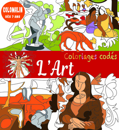 Picture of Coloriages codés - L'art