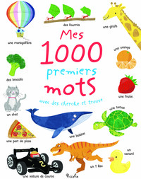 Image de Mes 1000 premiers mots avec des cherche et trouve