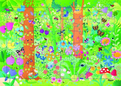 Picture of Les petites bêtes du jardin - Puzzle