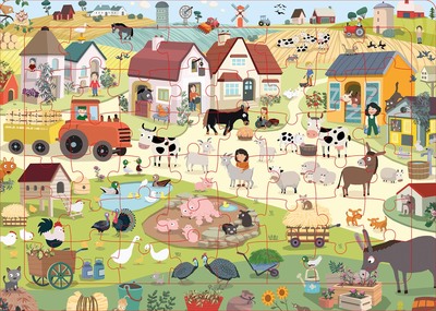 Image de La ferme / puzzle