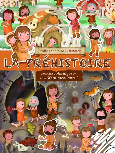 Image de La Préhistoire - Colle colorie