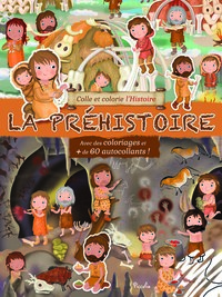 Image de La Préhistoire - Colle colorie