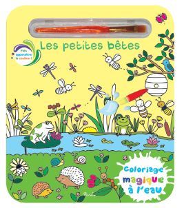 Image de Les petites bêtes - Coloriage magique à l'eau