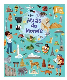 Image de Atlas du monde - Autocollants
