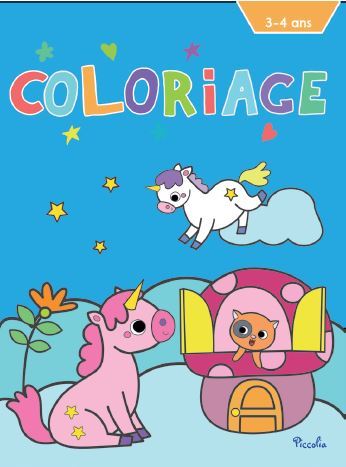 Image de Coloriage: Licornes