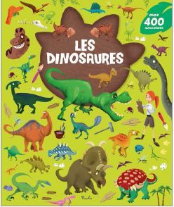Image de Les dinosaures - 400 autocollants