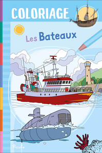 Picture of Les bateaux - Coloriage