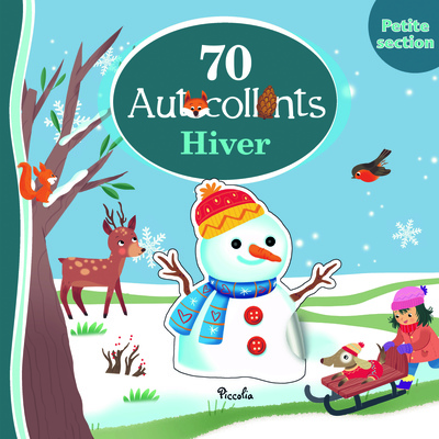 Image de Hiver 70 autocollants