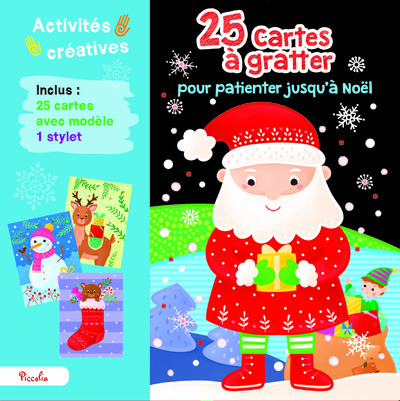 Picture of 25 cartes à gratter pour patienter jusqu'à Noel